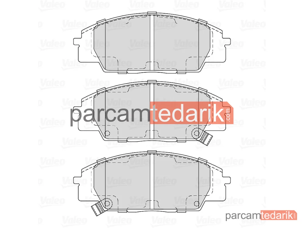 VALEO 670907 | Fren Balatası — Honda S2000